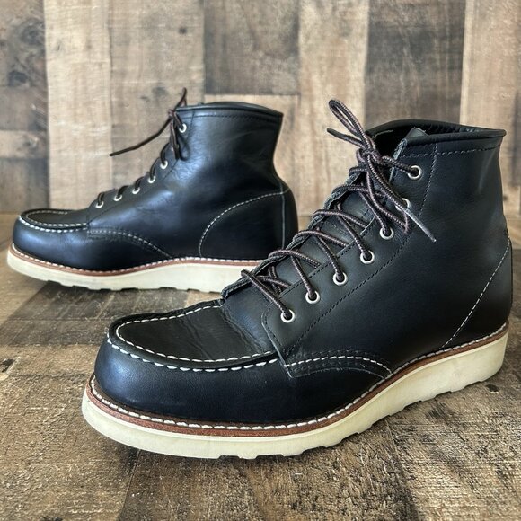 Red Wing 3373 Moc Toe Work Boots Womens 9 B - Picture 1 of 12